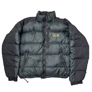 Mountain Hardwear Sub Zero Black Two Tone Down Puffer Jacket Men's Size XL